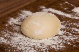 Stretching-dough